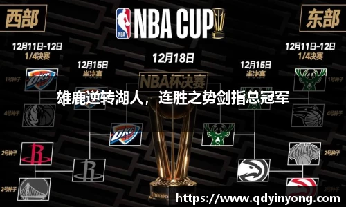 雄鹿逆转湖人，连胜之势剑指总冠军